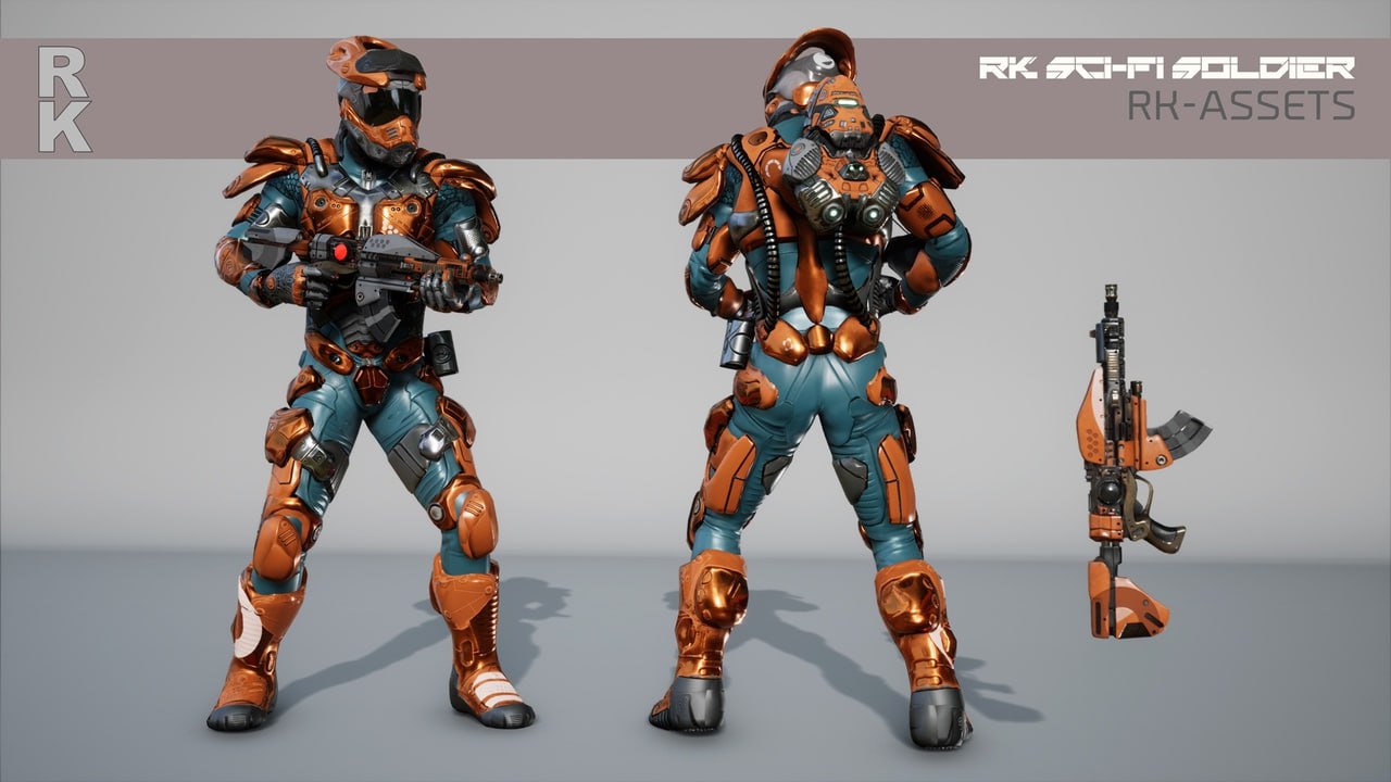 RK Sci-Fi Soldier📱 - изображение 2